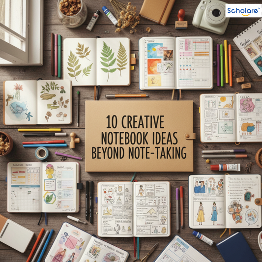 10 Creative Notebook Ideas Beyond Note Taking | Scholare Stationery
